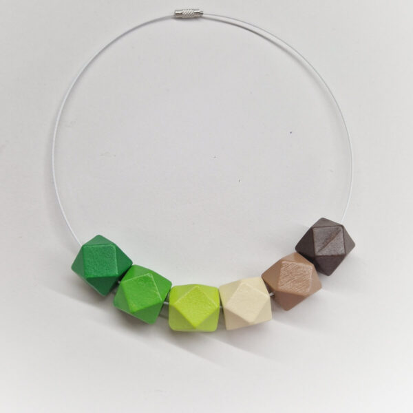 Колие "HexaGreen"