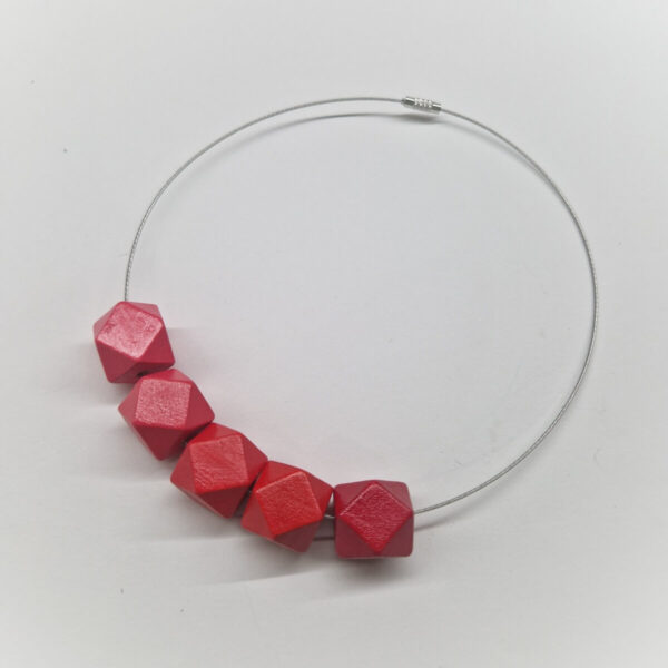 Колие "Hexagon love"