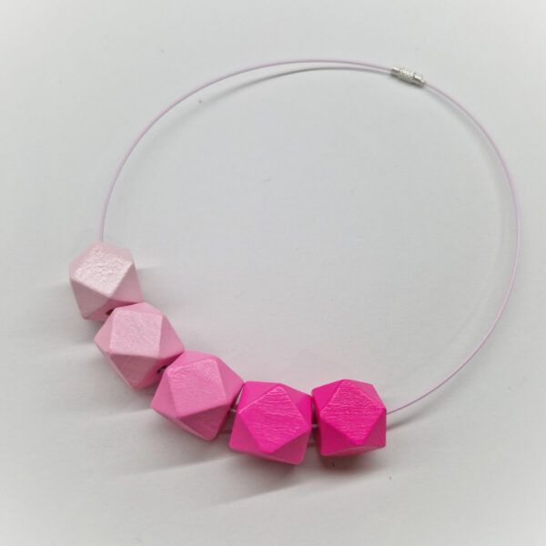 Колие "Hexagon candy"