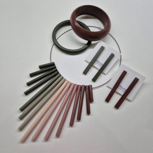 Колие "Green autumn"