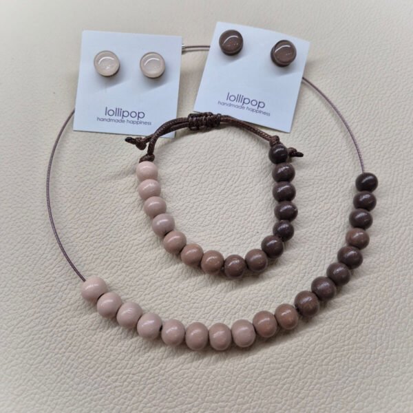 Комплект "Baby brown pearls"